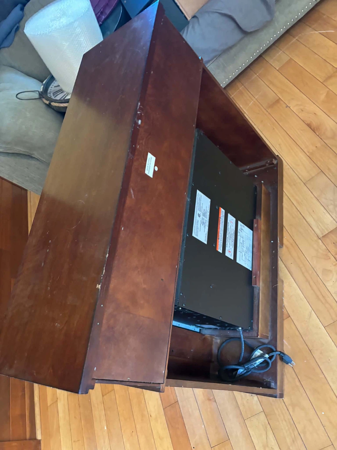 Napoleon Electric Fireplace with Mantel - photo 2