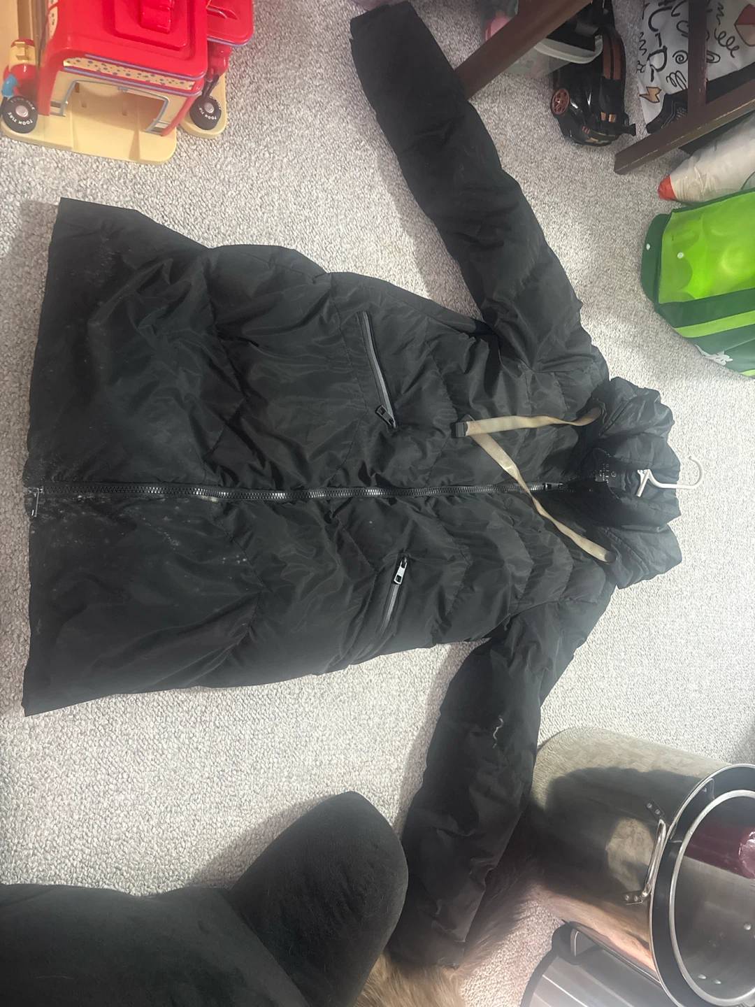 Black  Down Jacket