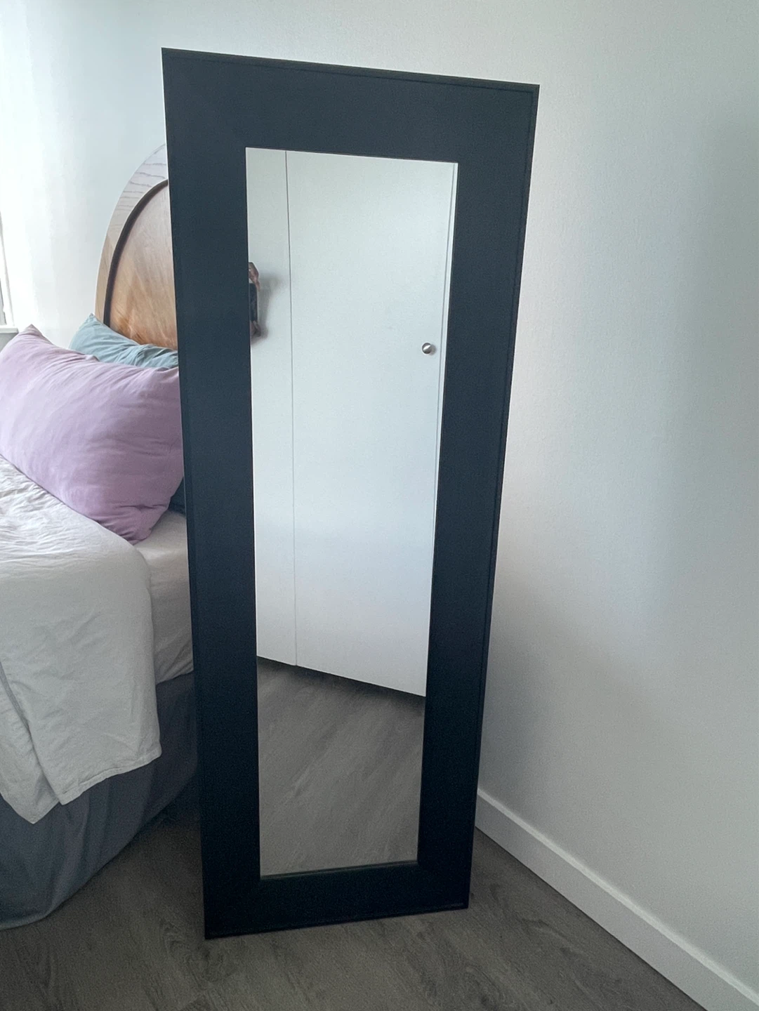 Black Framed Mirror - photo 2