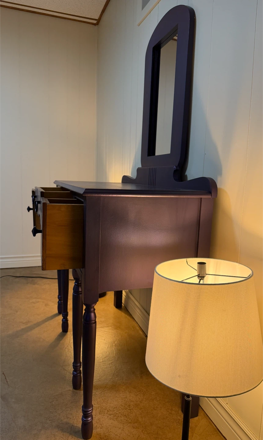 Purple Vanity with Mirror - photo 4