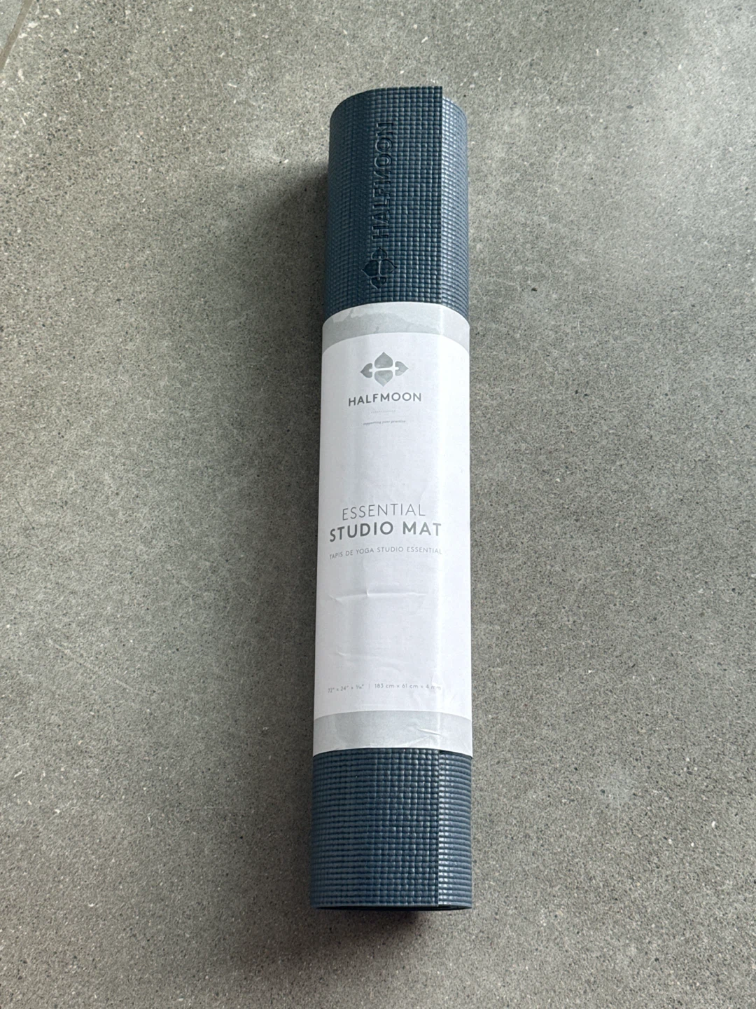 Halfmoon Yoga Mat - Ink colour