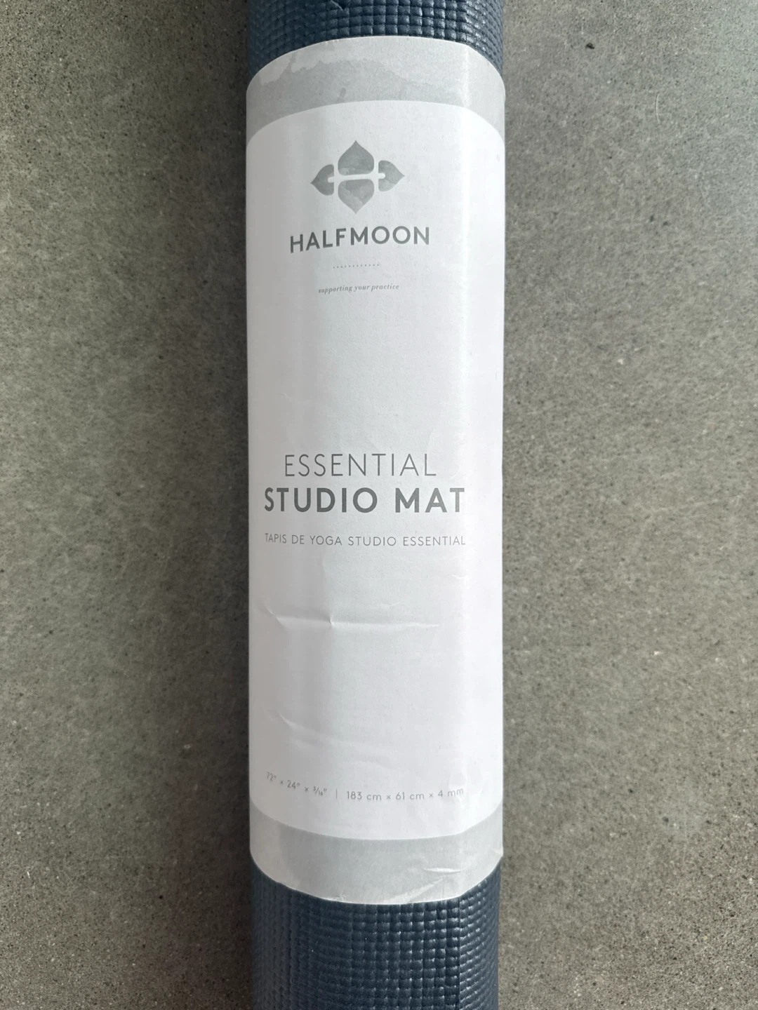 Halfmoon Yoga Mat - Ink colour - photo 2