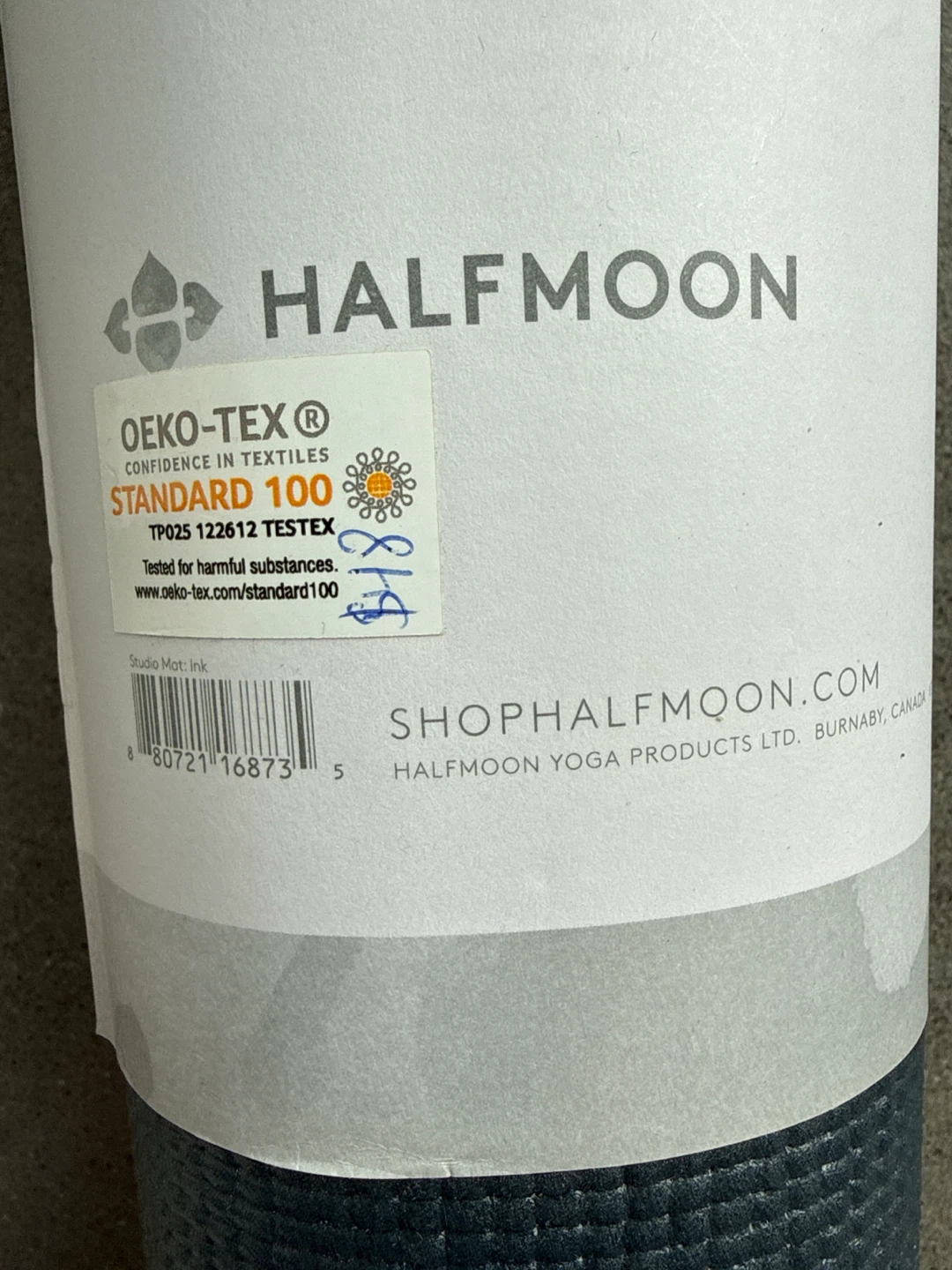 Halfmoon Yoga Mat - Ink colour - photo 5