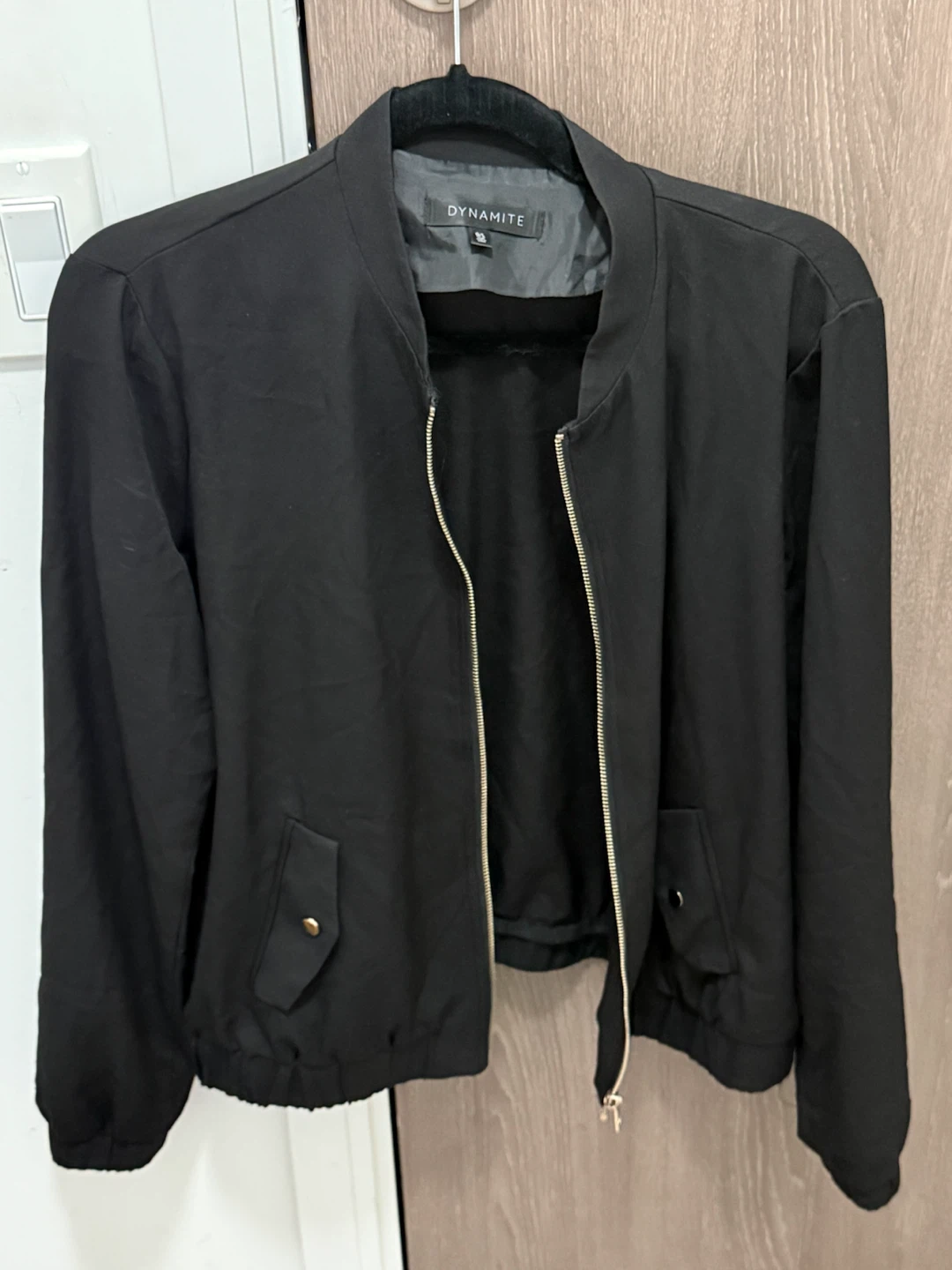 Dynamite Black Bomber Jacket - photo 2
