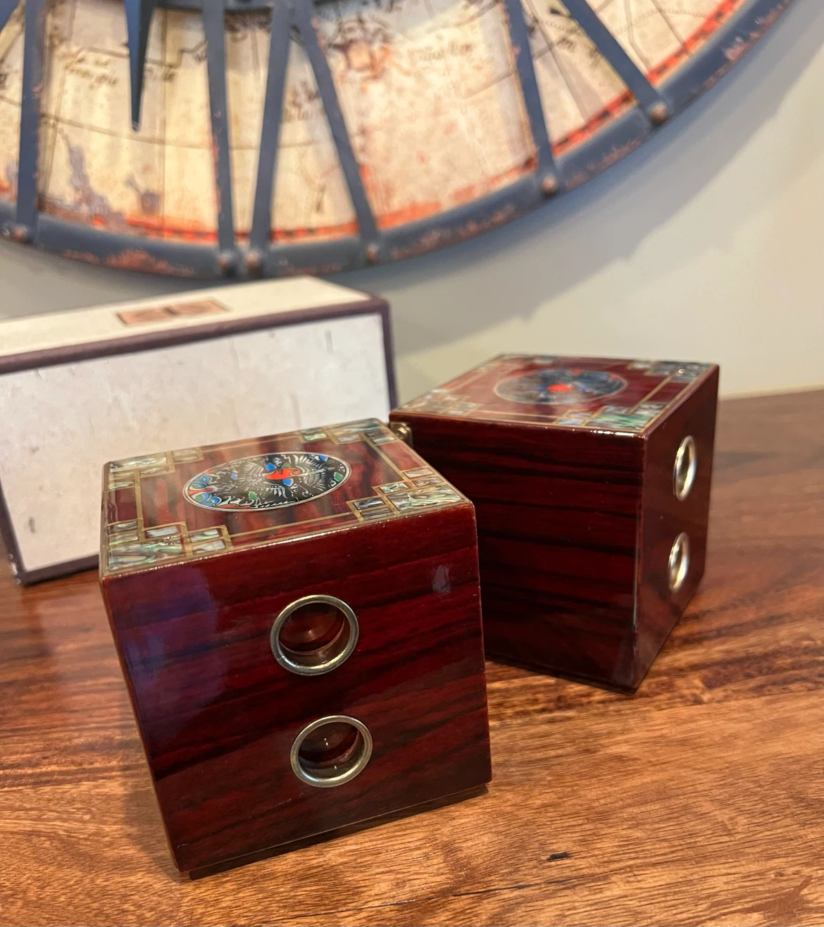 Brand New Korean Mother of Pearl Lacquer Jewelry Box - photo 5