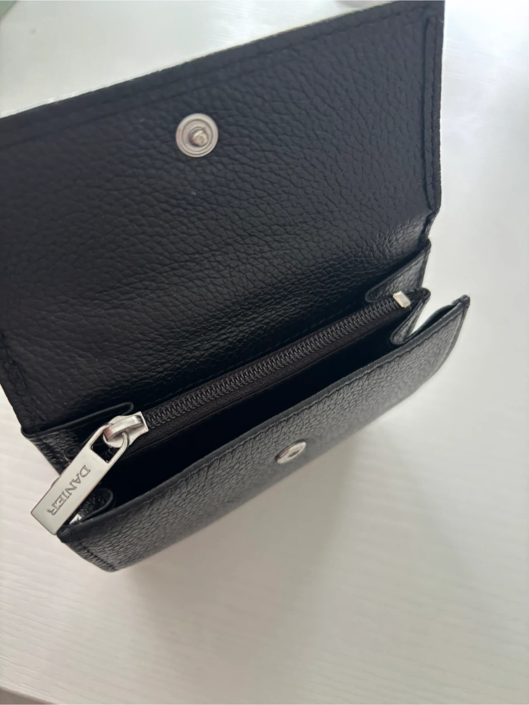 Danier Black Leather Wallet - photo 3