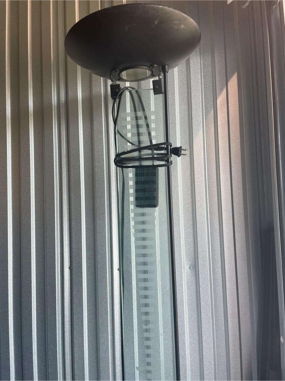 Modern Glass Floor Lamp - photo 2