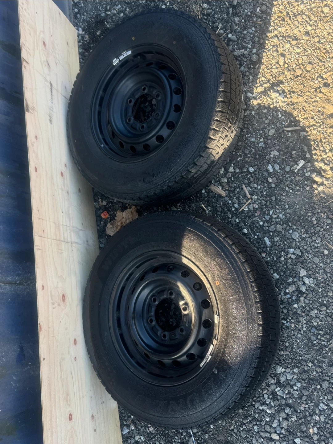 Dunlop Winter Maxx Tires with Rims