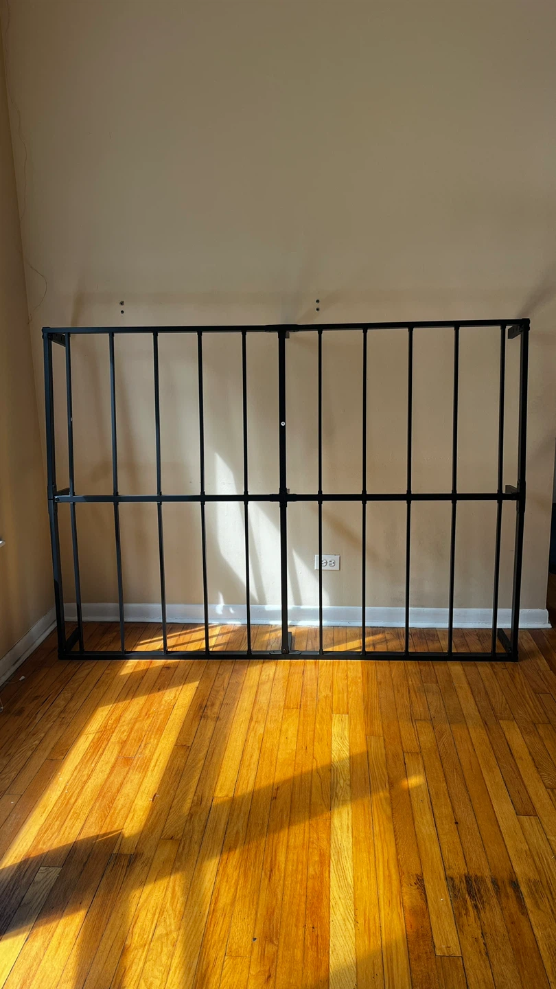 Full-Size Metal Bed Frame - Easy Foldable