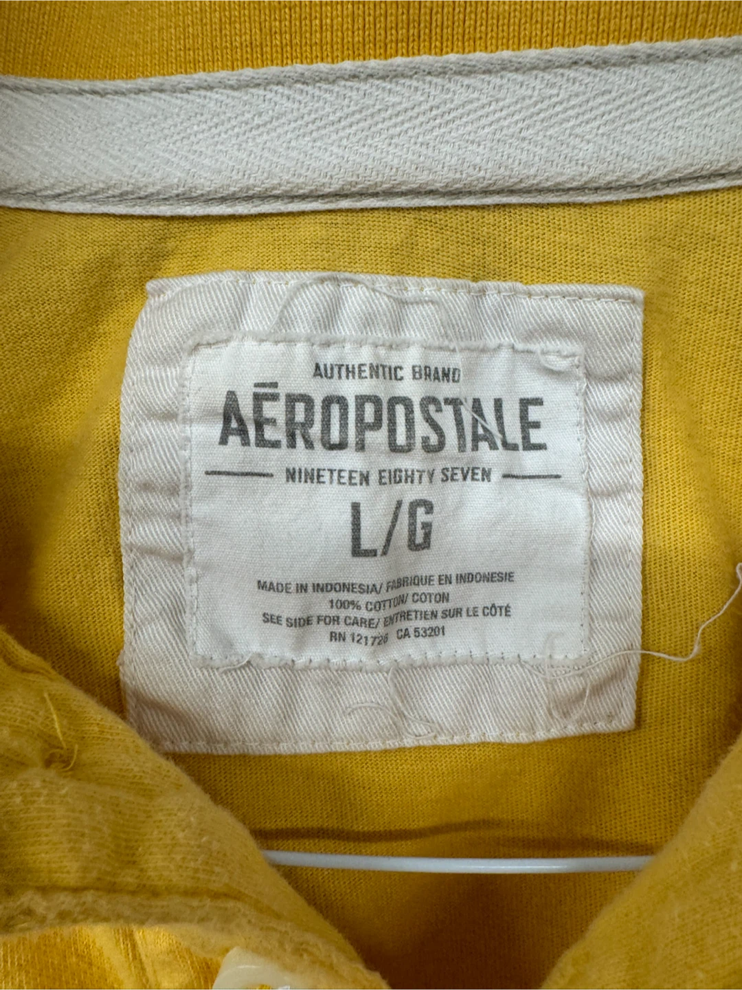 Aeropostale Yellow Polo Shirt - photo 2
