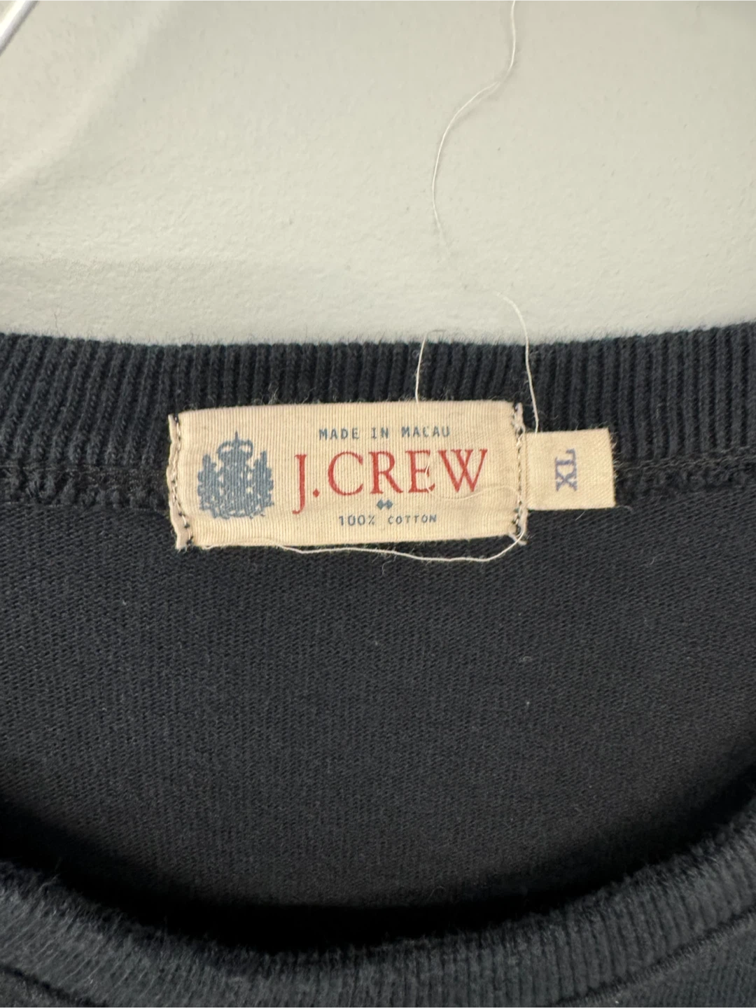 J.Crew Men's Black Crewneck Sweatshirt - photo 2