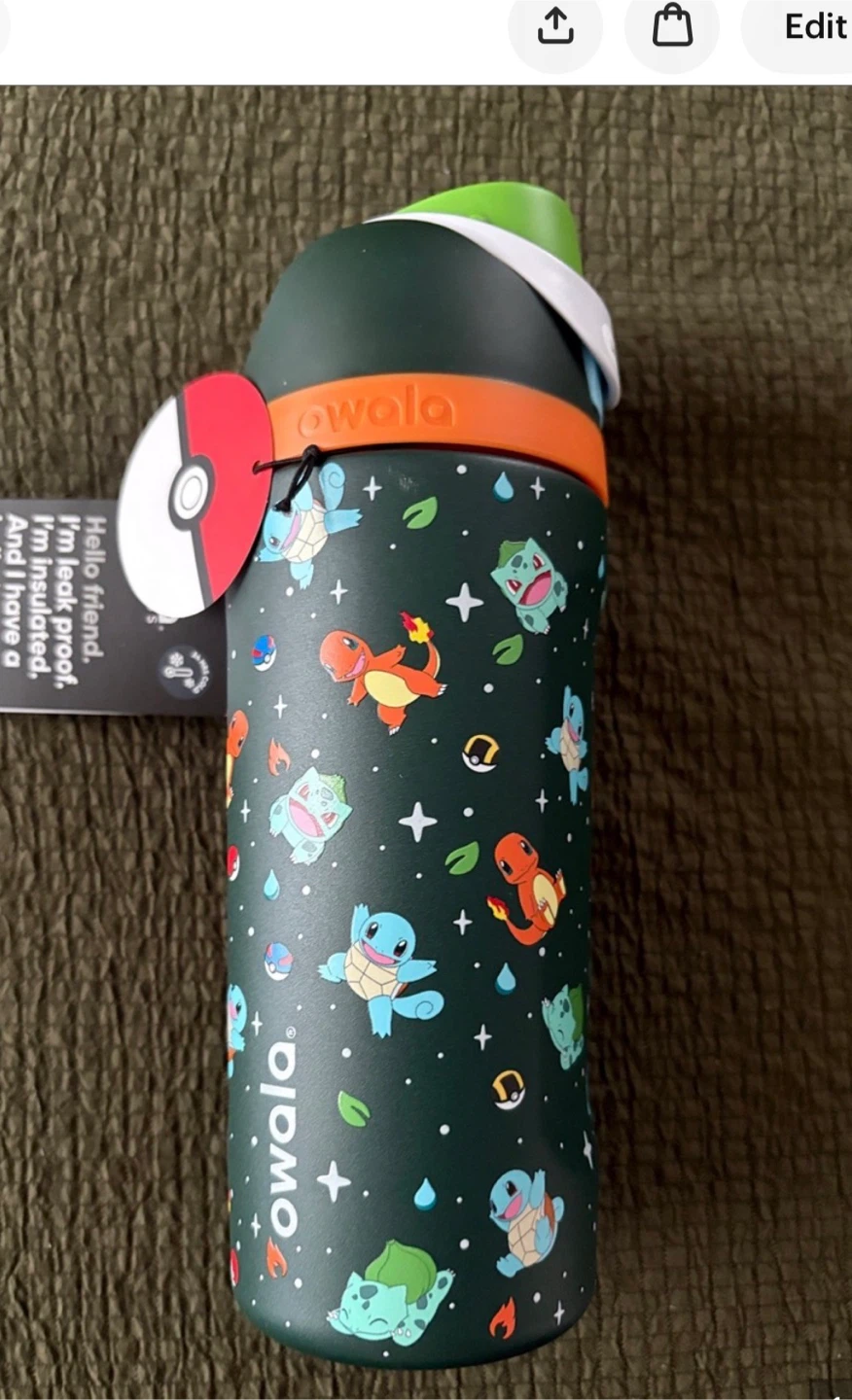 Owala Pokemon FreeSip Water Bottle