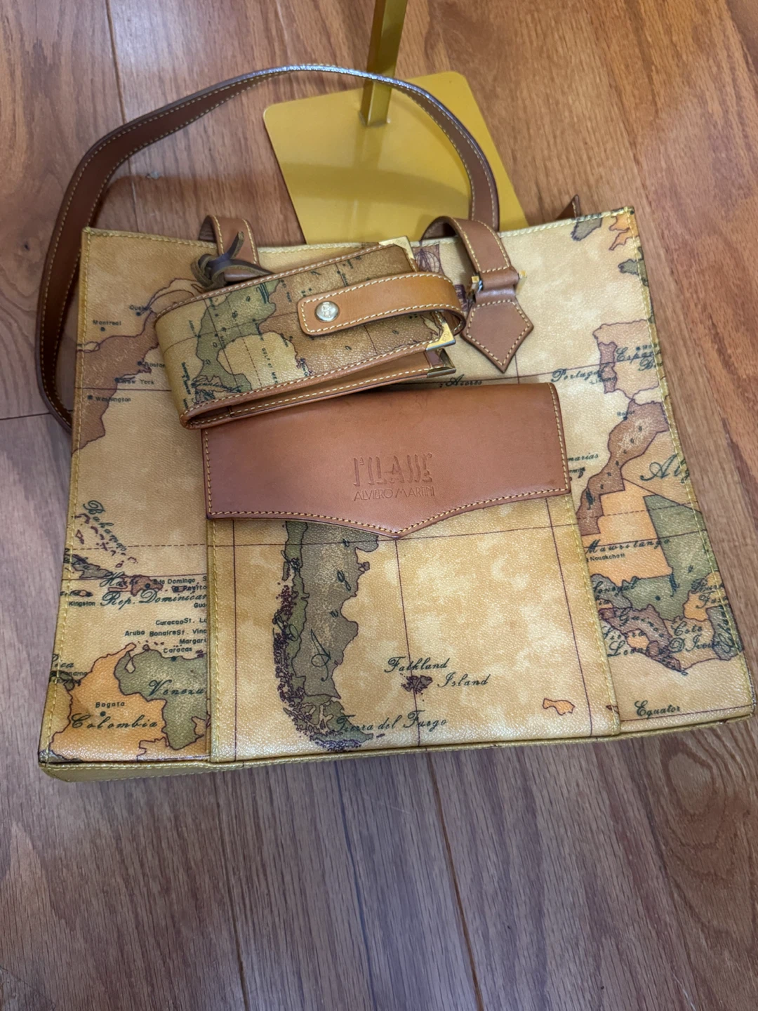 Alviero Martini Prima Classe Map Print Tote Bag - photo 3