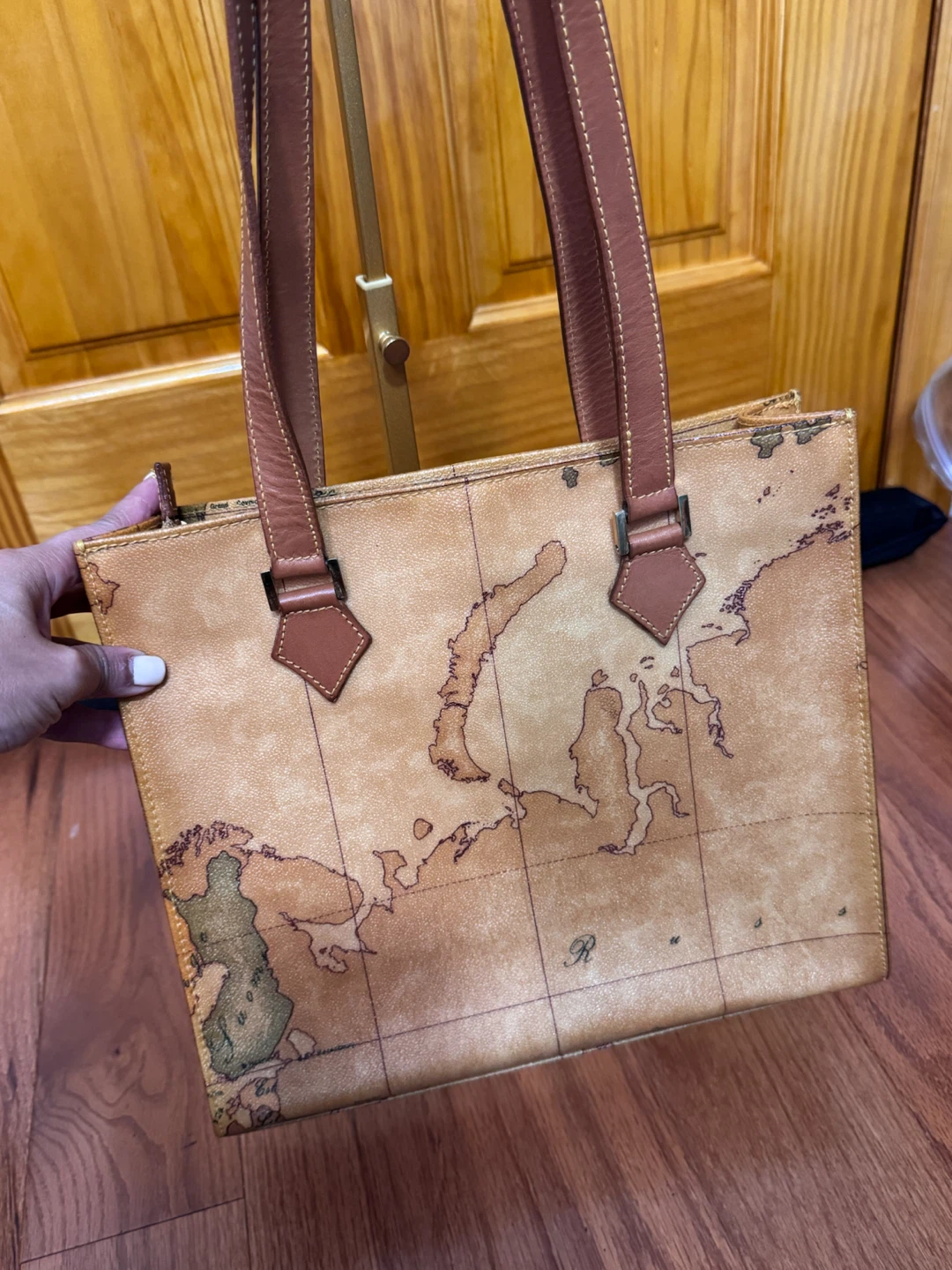 Alviero Martini Prima Classe Map Print Tote Bag - photo 5
