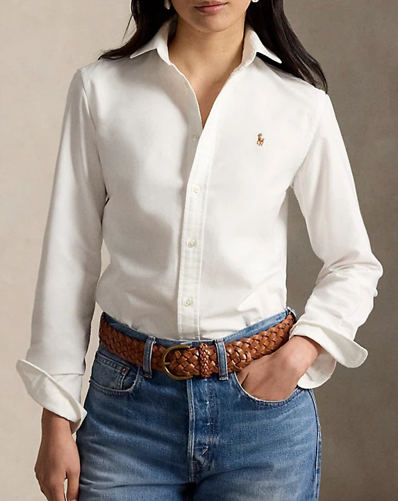 Ralph Lauren 100% Cotton Classic Button-Down Shirt