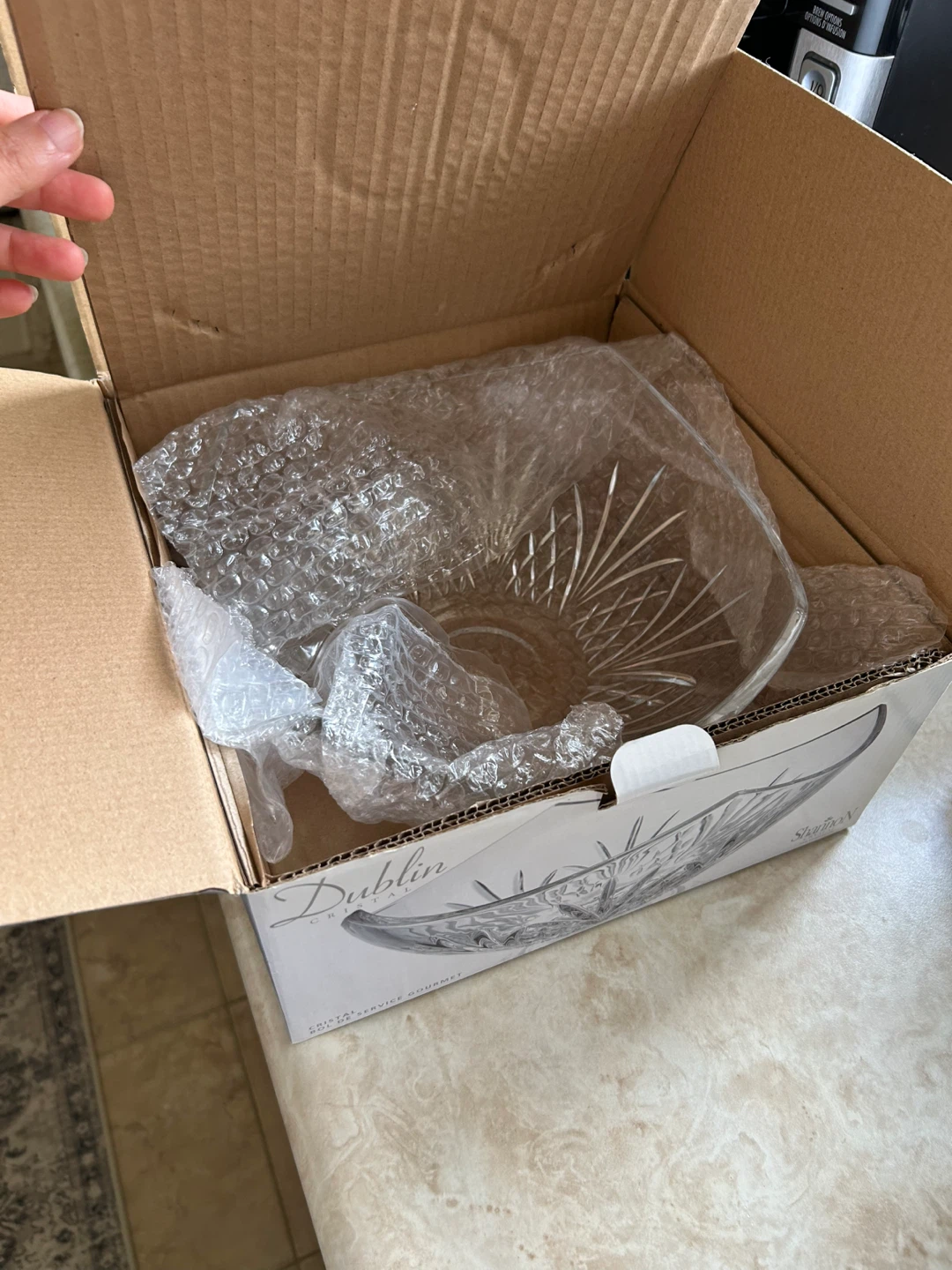 Shannon Dublin Crystal Serving Bowl - photo 2