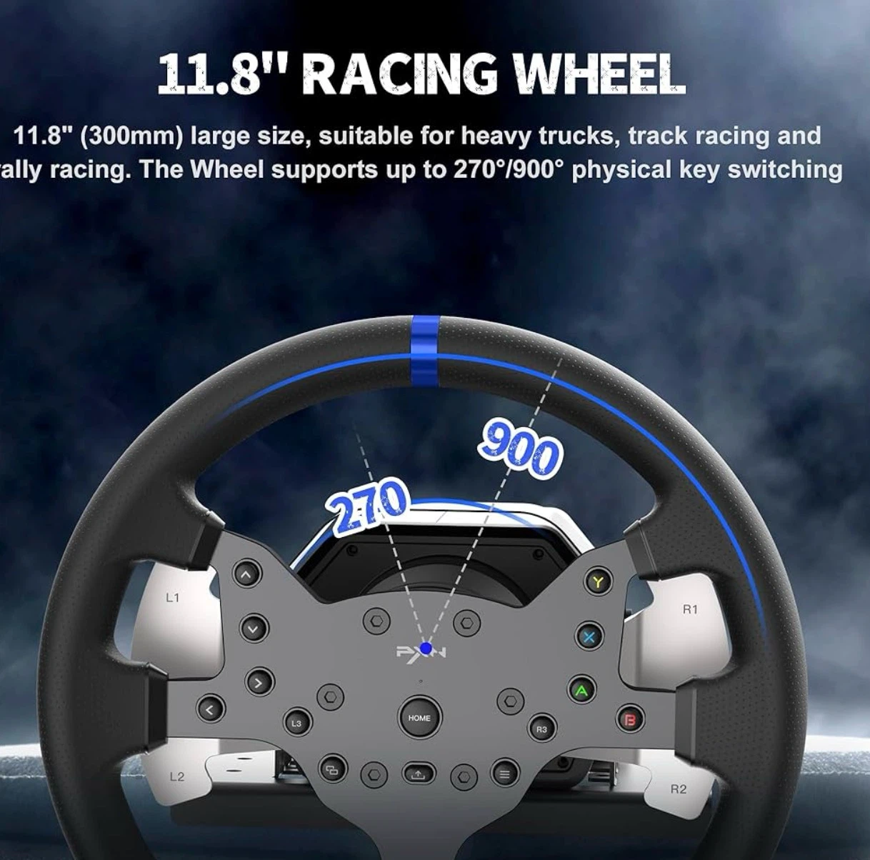 PXN V99 3.2Nm Force Feedback Gaming Steering Wheel - photo 3