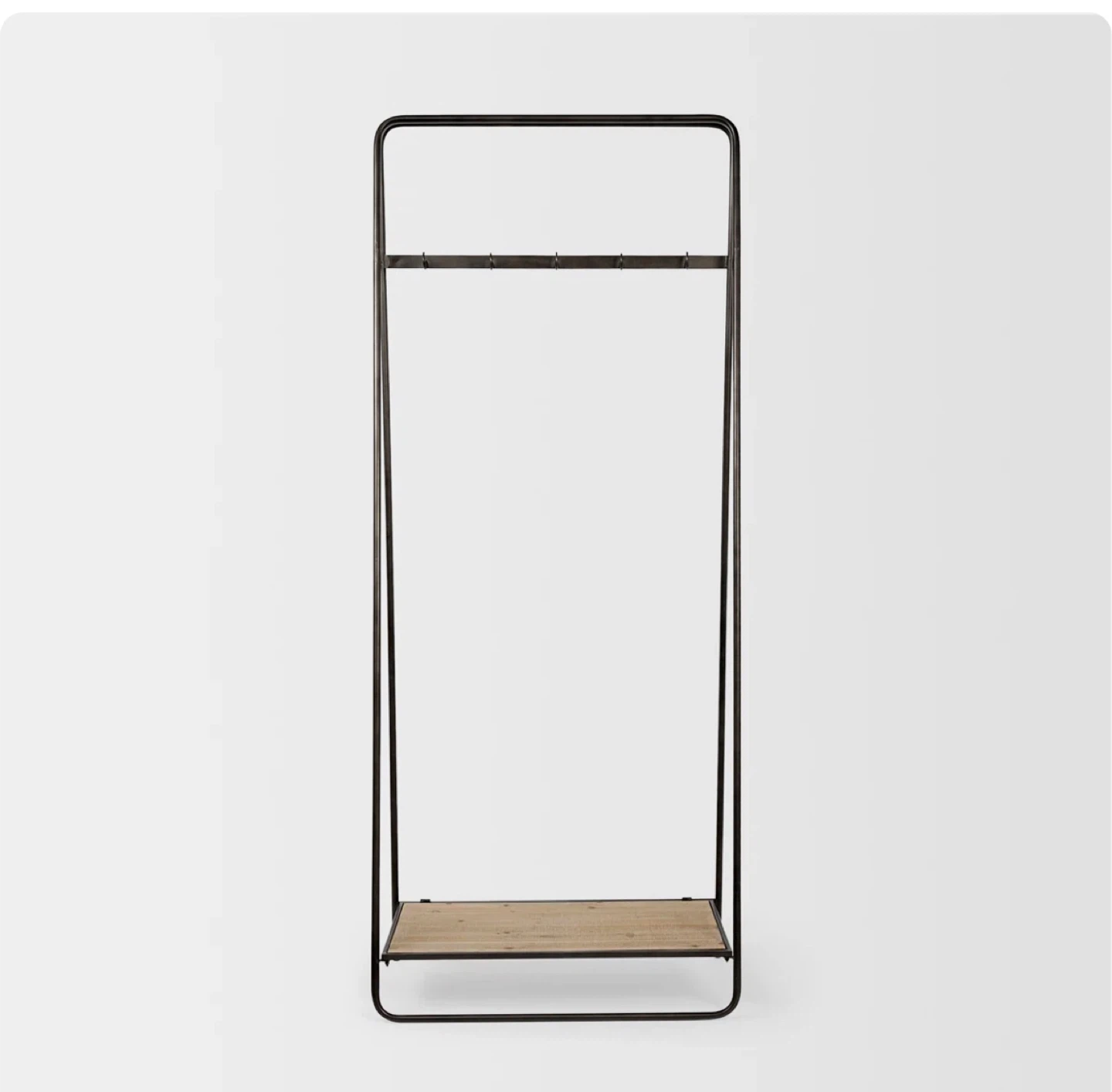 150cm Industrial Style Clothing Rack - photo 2