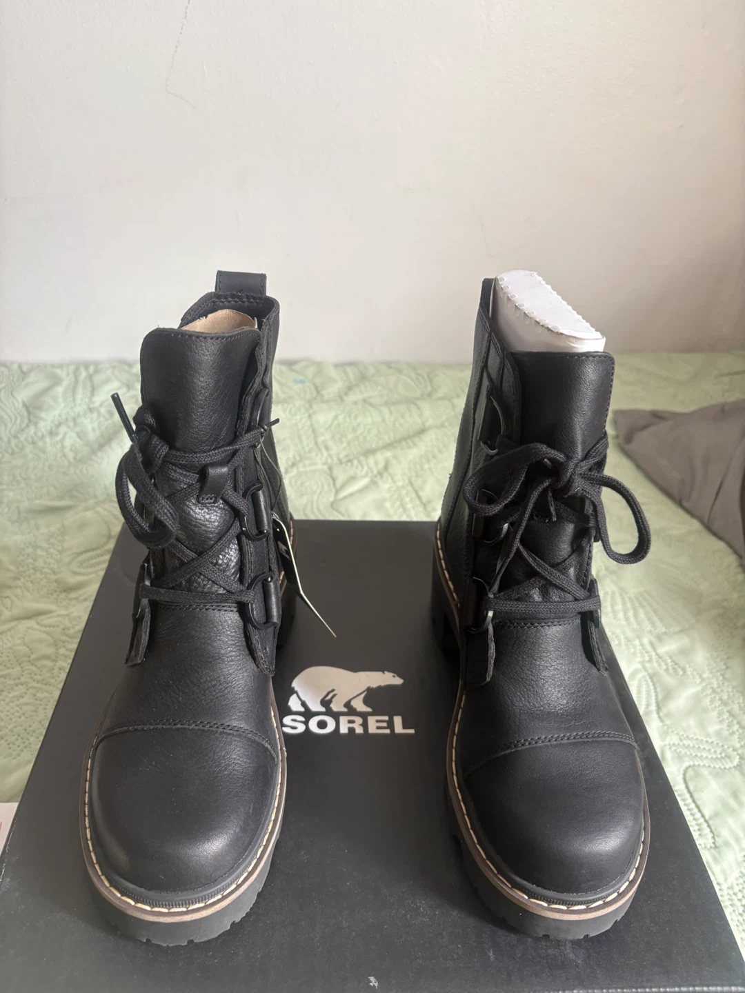 Brand new Sorel Women's Black Leathe 🥾 - photo 2