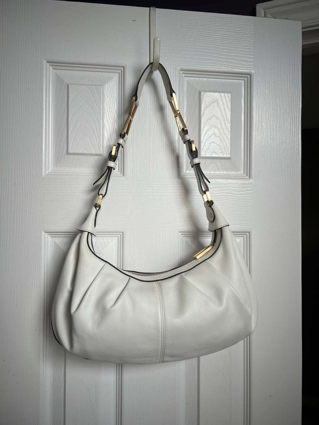 Calvin Klein White Shoulder Bag