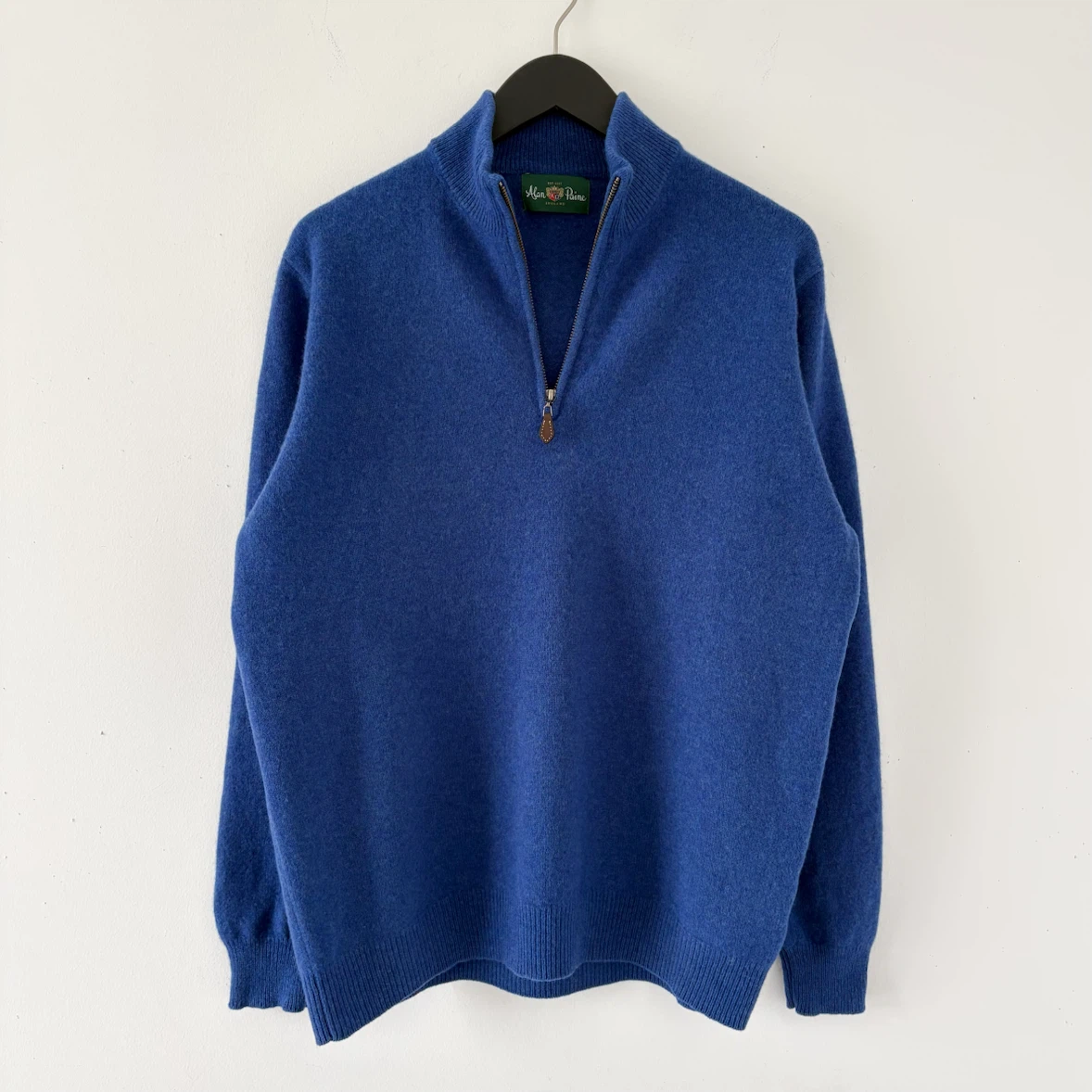 Alan Paine 100% Pure Lambswool 1/4 Zip Sweater