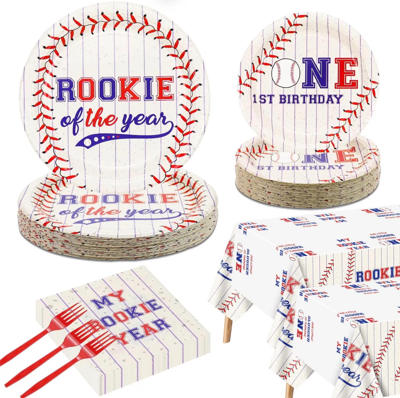 Baseball Themed 1st Birthday Party Decorations
