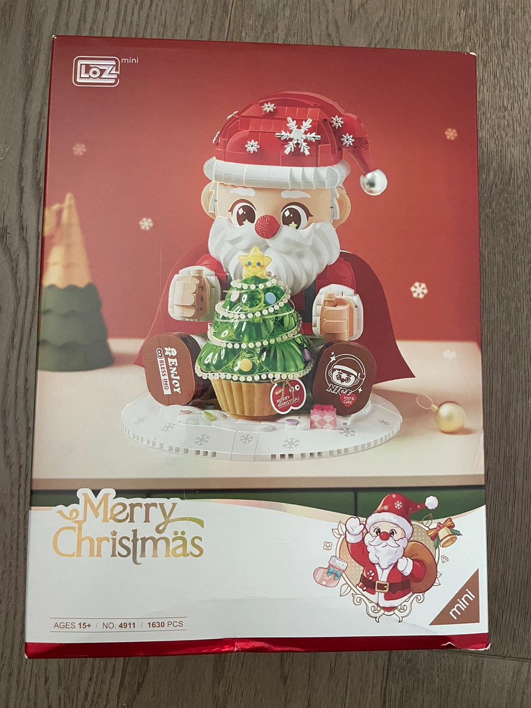 NEW! Merry Christmas Santa Building Set
