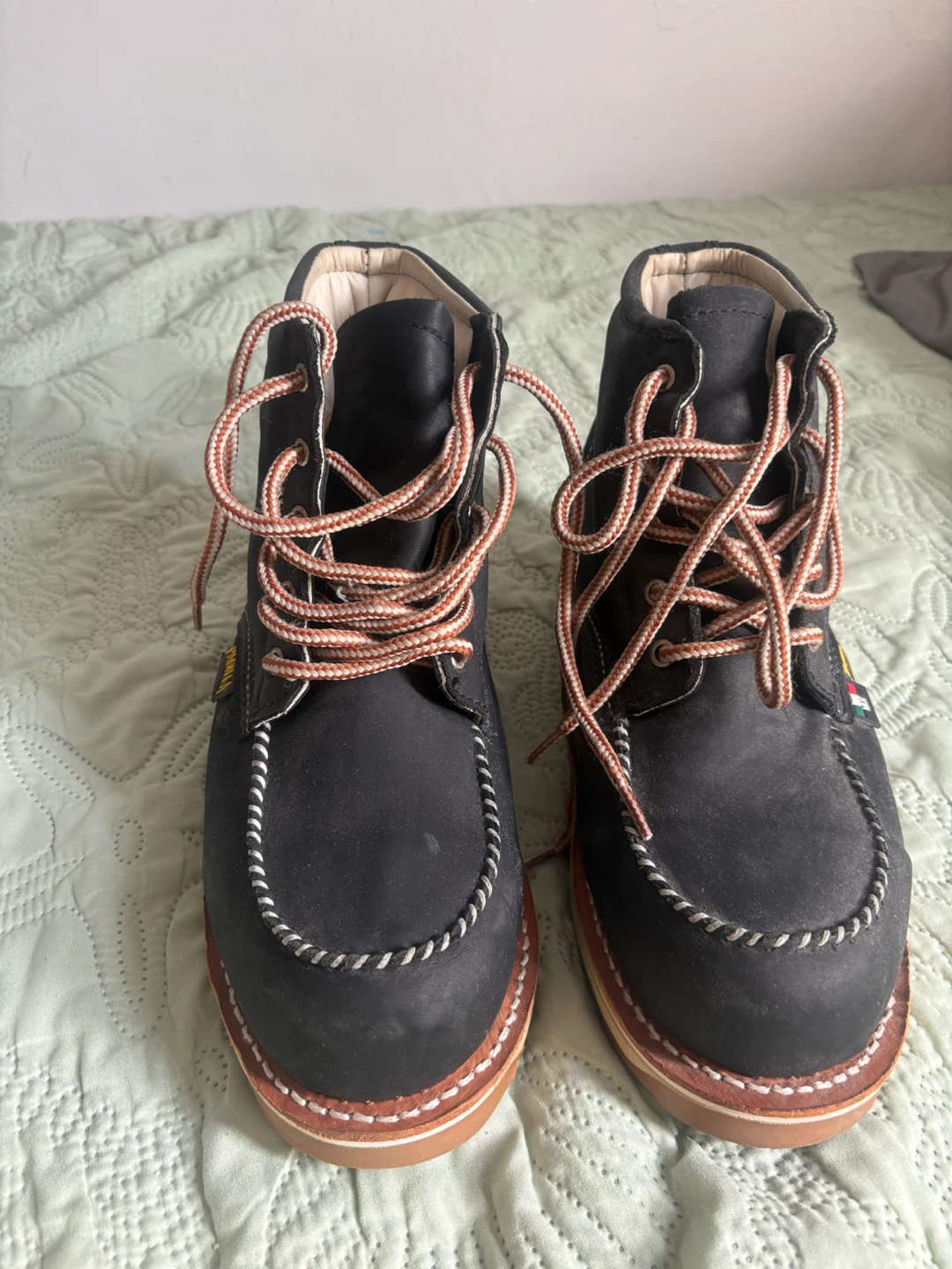 Men  Work Boots - Black Size 10