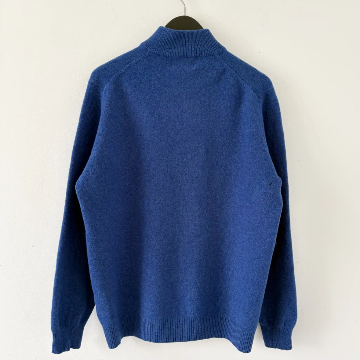 Alan Paine 100% Pure Lambswool 1/4 Zip Sweater - photo 2