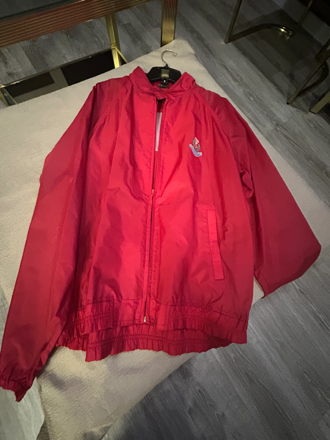 Chaps Ralph Lauren Red Windbreaker Jacket - photo 4
