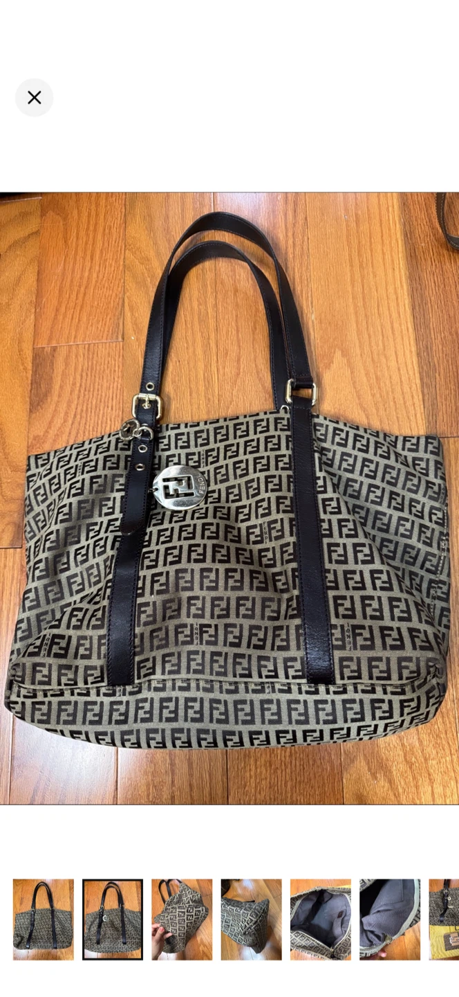 Fendi Zucca Tote Bag - photo 2