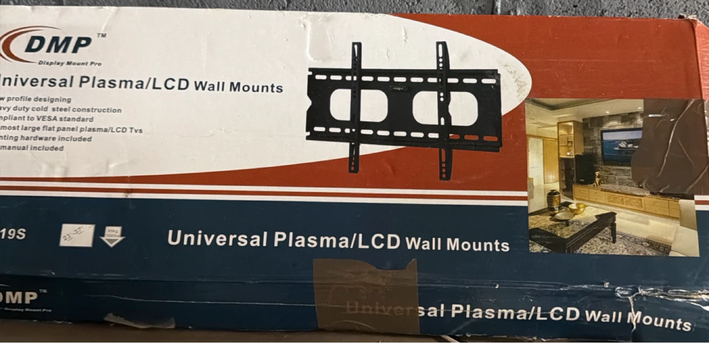 DMP Universal Plasma/LCD Wall Mount 19S