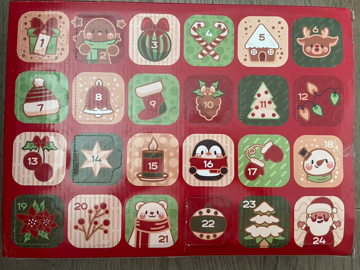 NEW! Like LEGO 24-in-1 Advent Calendar Building Blocks Set - photo 2