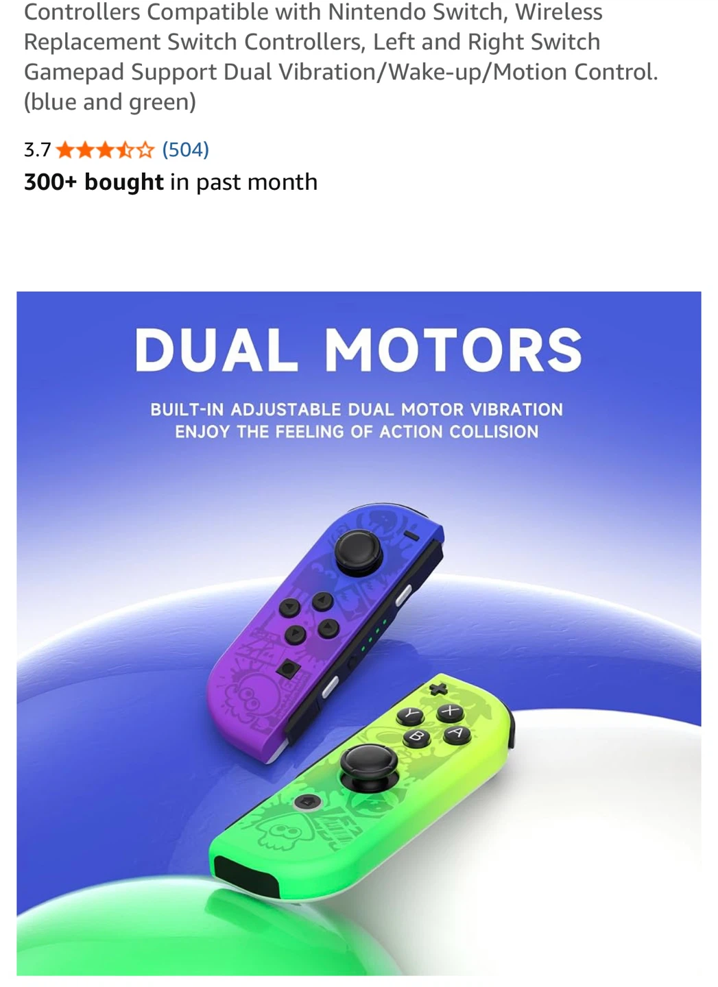 Wireless Replacement Controllers for Nintendo Switch - photo 2