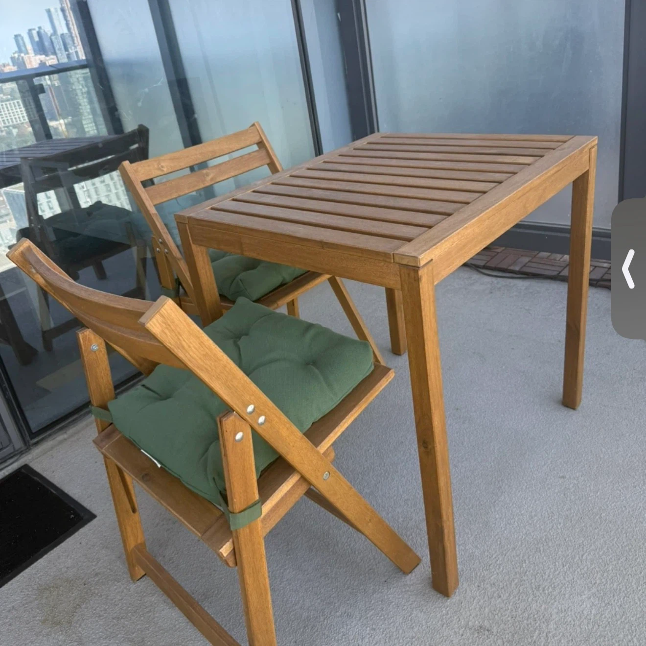 IKEA APPLARO Balcony Set
