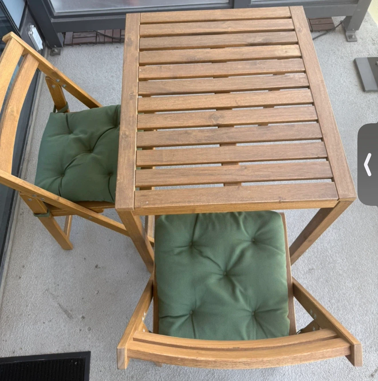 IKEA APPLARO Balcony Set - photo 4