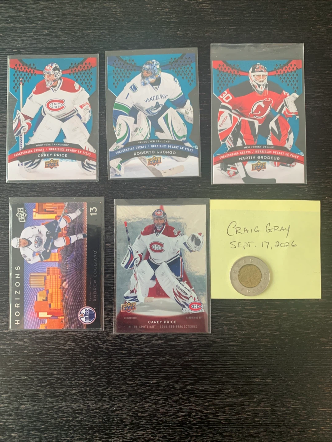 2009 - 10 McDonald’s Hockey cards