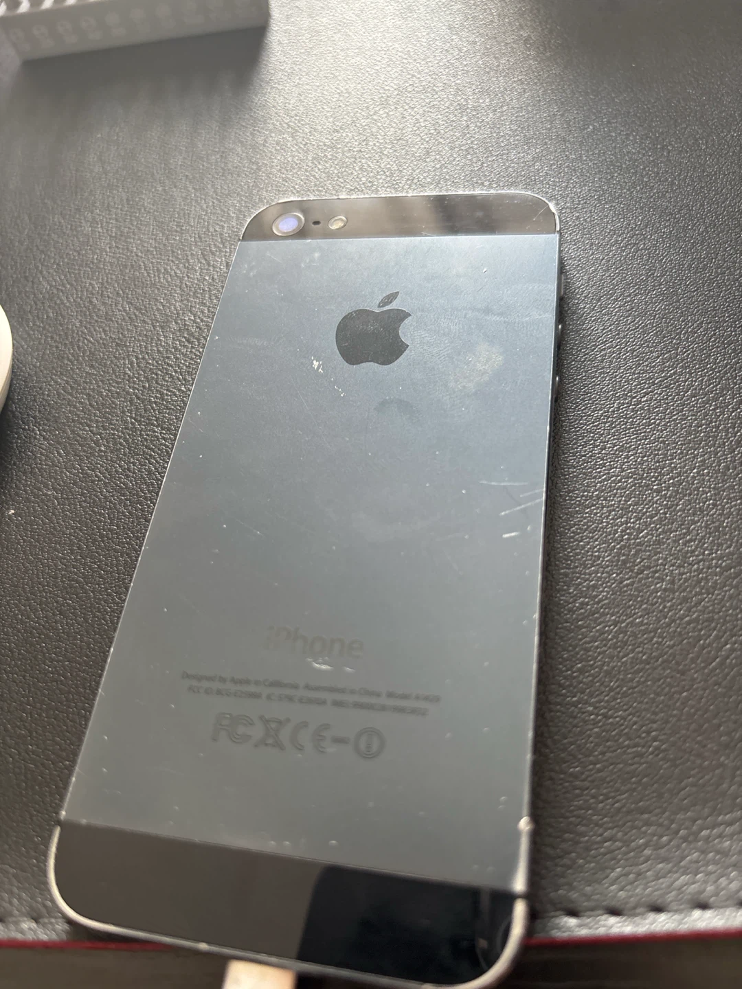 Apple iPhone 5 Model A1429 blue and white - photo 3