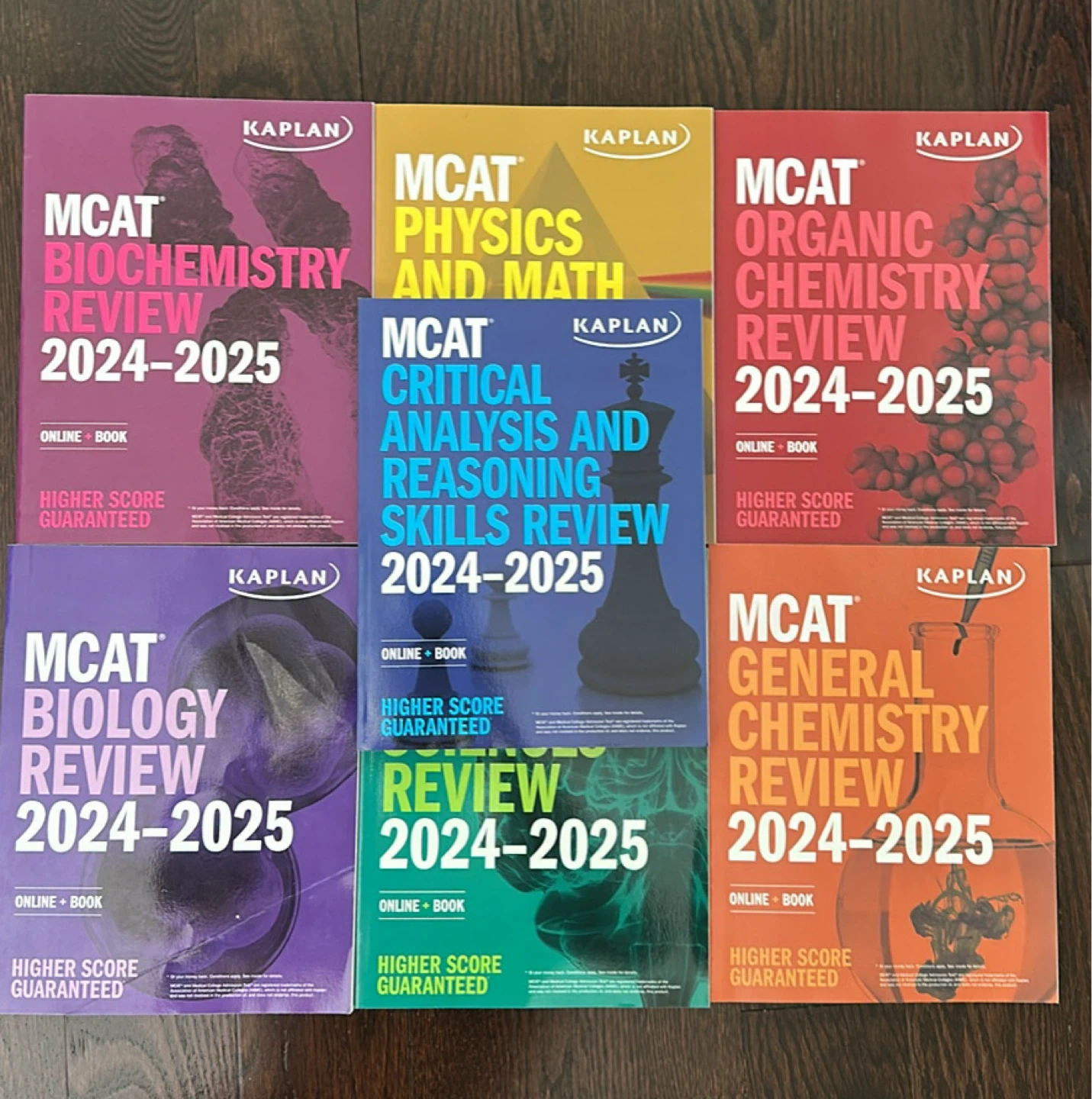 Kaplan MCAT Review Set 2024-2025
