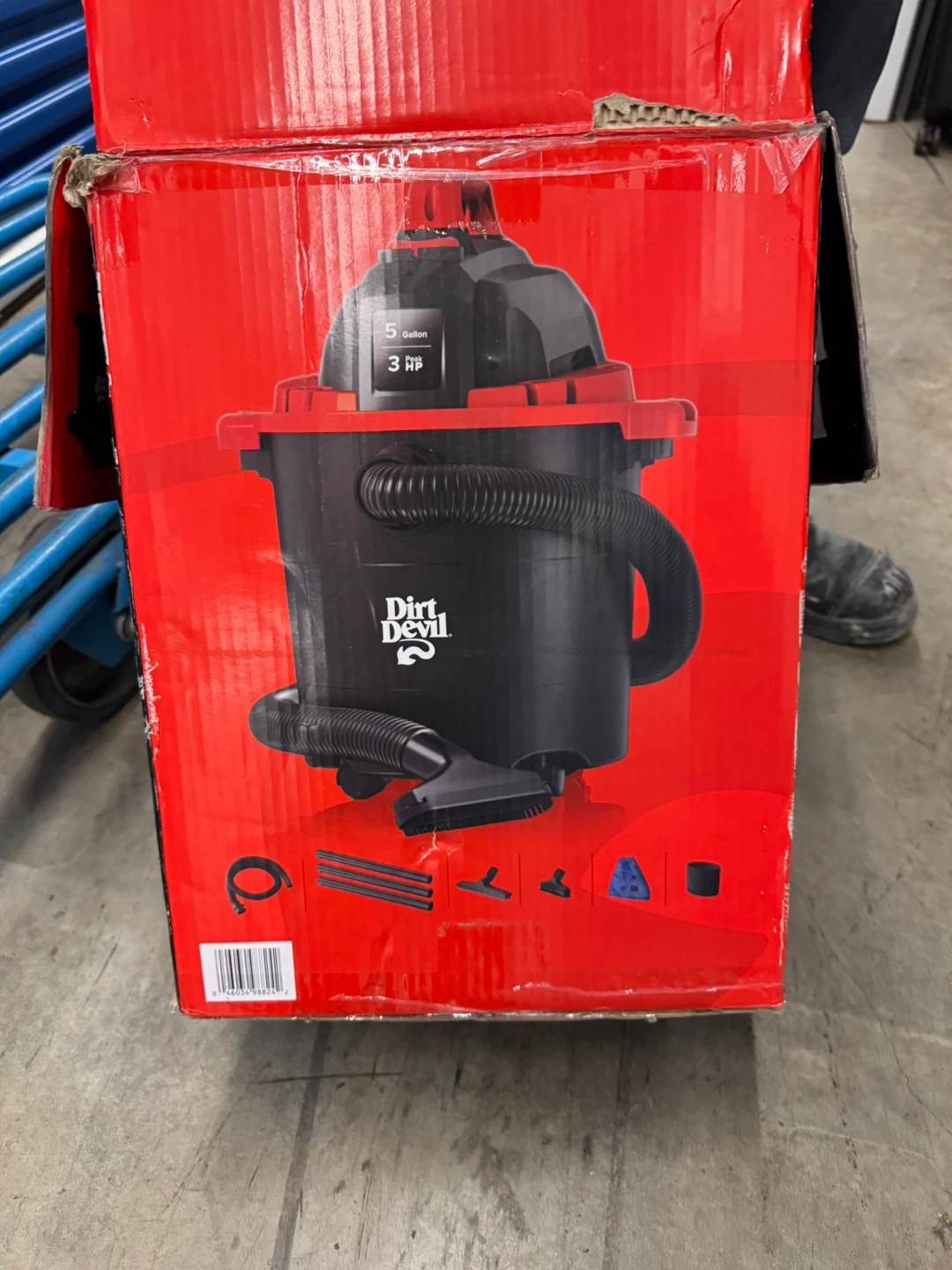 Dirt Devil 5 Gallon 3 HP Wet/Dry Vacuum
