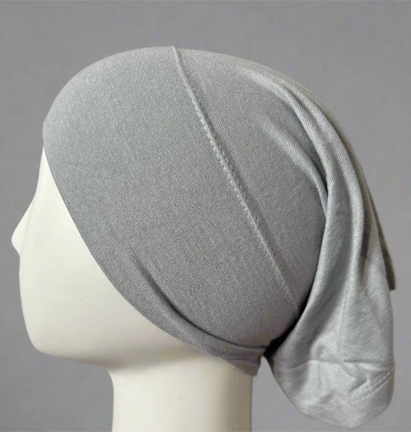 Grey Jersey Tube Style Head Caps - New - photo 2