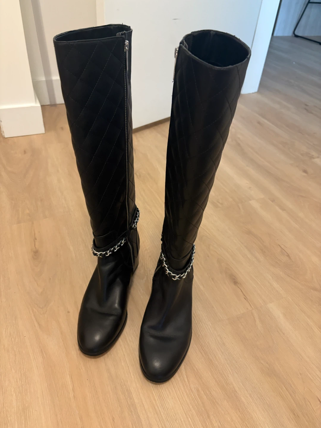 Michael Kors leather boots