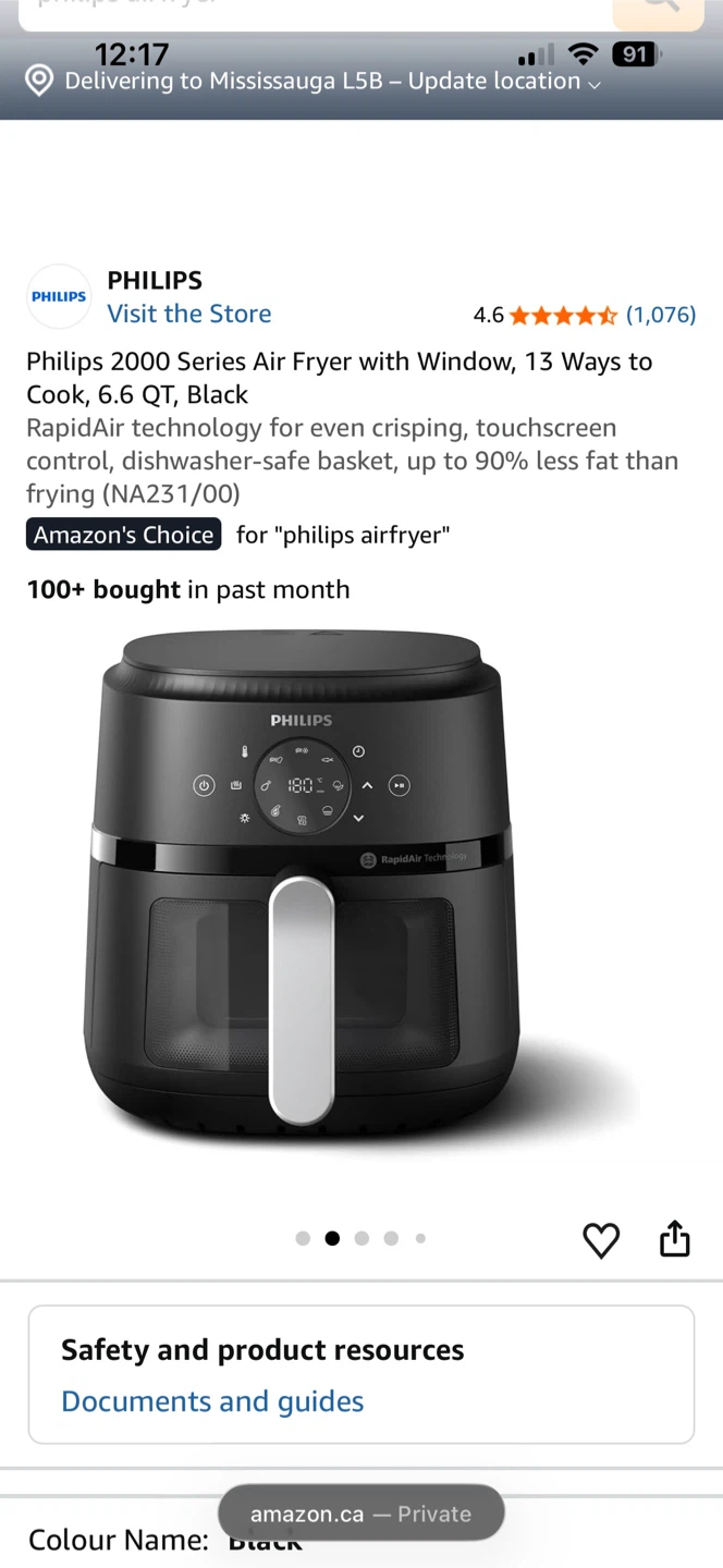 Philips 2000 Series Air Fryer 6.6 QT - photo 2