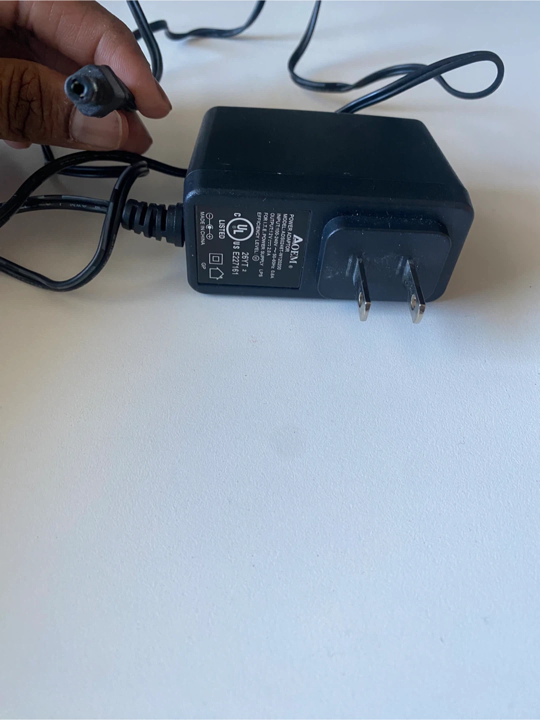 AOEM ADS0248T-W120200 Power Adaptor - photo 3