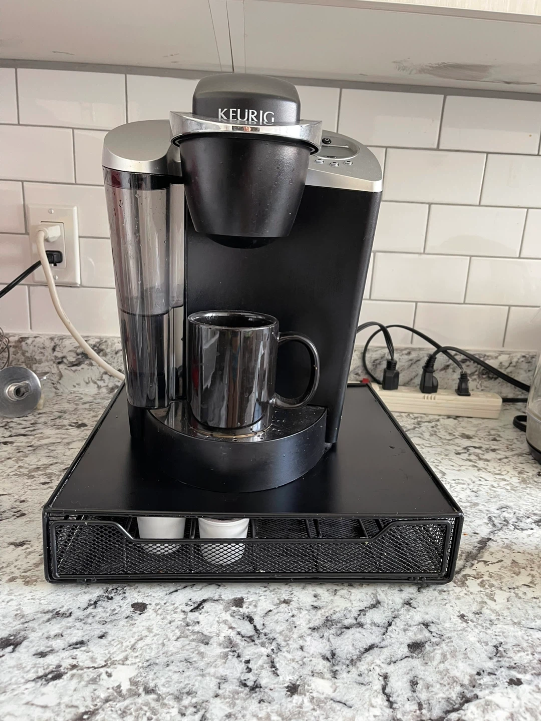 Keurig Coffee Maker with K-Cup Storage Drawer