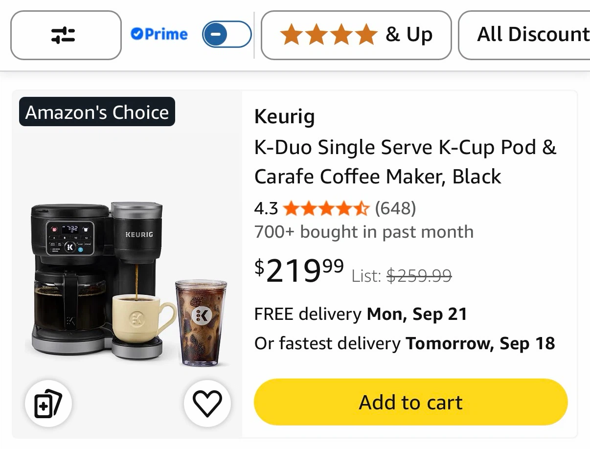 Keurig K-Duo Single Serve & Carafe Coffee Maker - photo 3