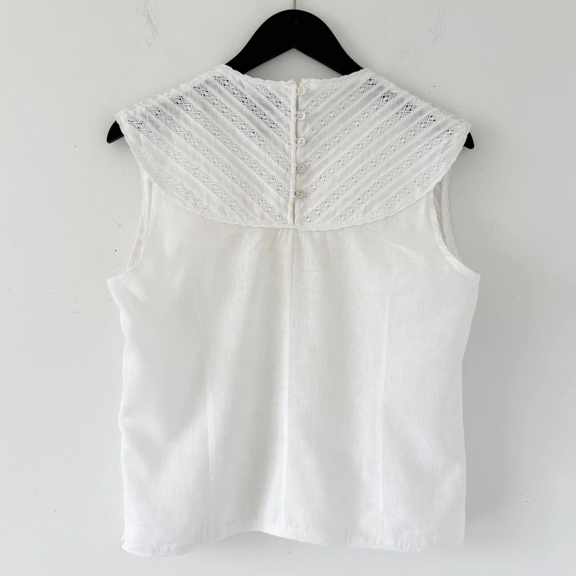 Y2K Tristan & Iseut Boho Romantic Sleeveless Blouse - photo 2