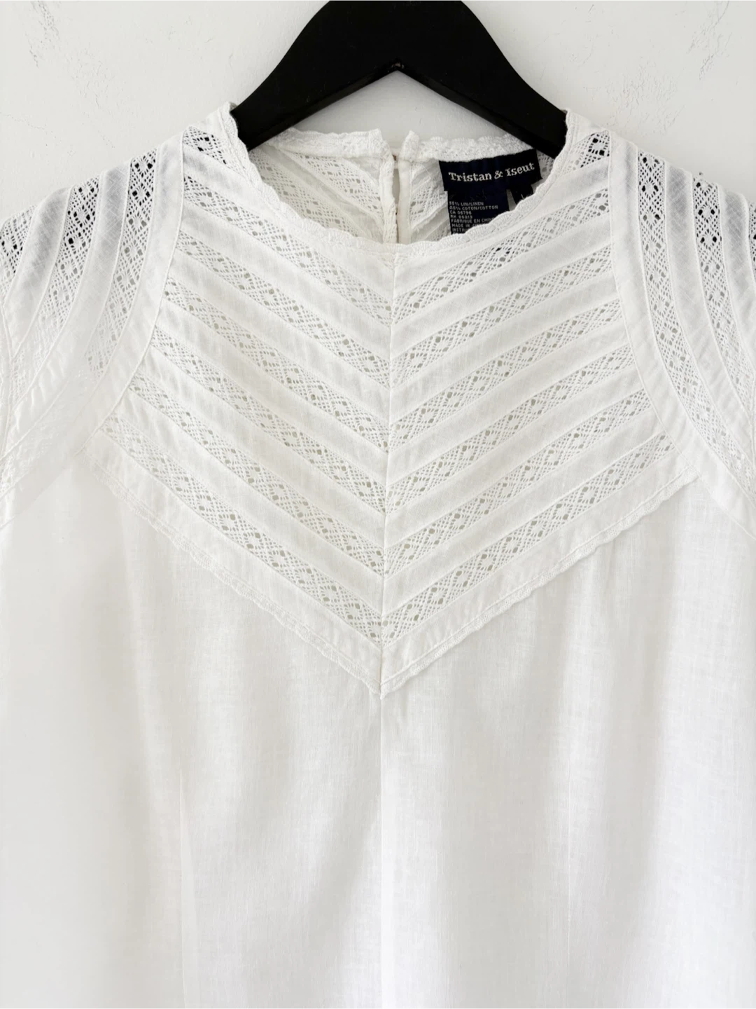 Y2K Tristan & Iseut Boho Romantic Sleeveless Blouse - photo 3