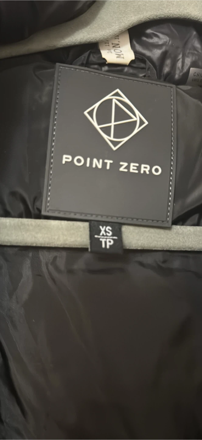 Women’s Point Zero Black Puffer Jacket Extra small - photo 2