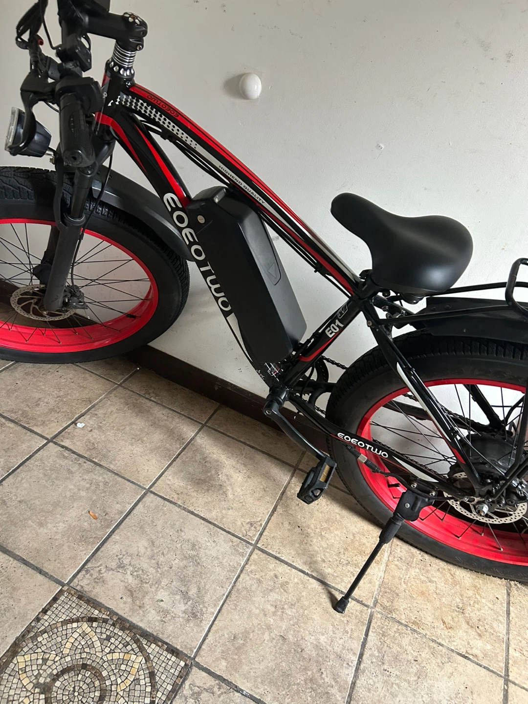 EOEOTWO E01 Electric Fat Tire Bike